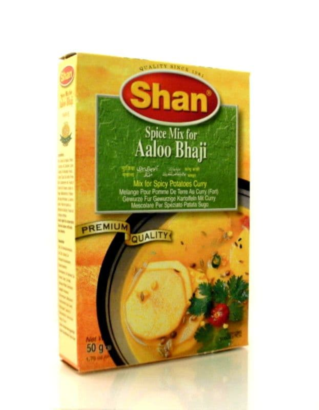 SHAN AALOO BHAJI CURRY 50G